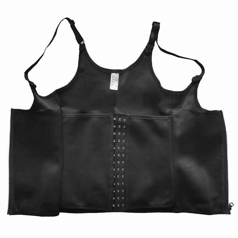 Faja moldeadora con botones y tirantes para mujer, cinturón de compresión deportivo para adelgazar la cintura, prenda moldeadora de cuerpo. image 8