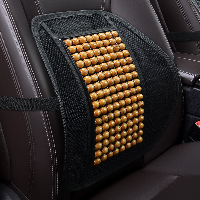 Eucalyptus Wood Bead, Qìchē Cool pad - warm-rice-lumbar-support