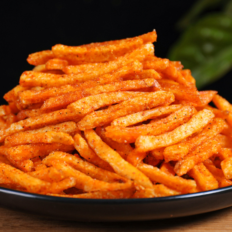 One-off delivery Luliang Potatoes 38g Yunnan Specialty Puffed Snack French Fries Potato Chips Spicy Potato Strips