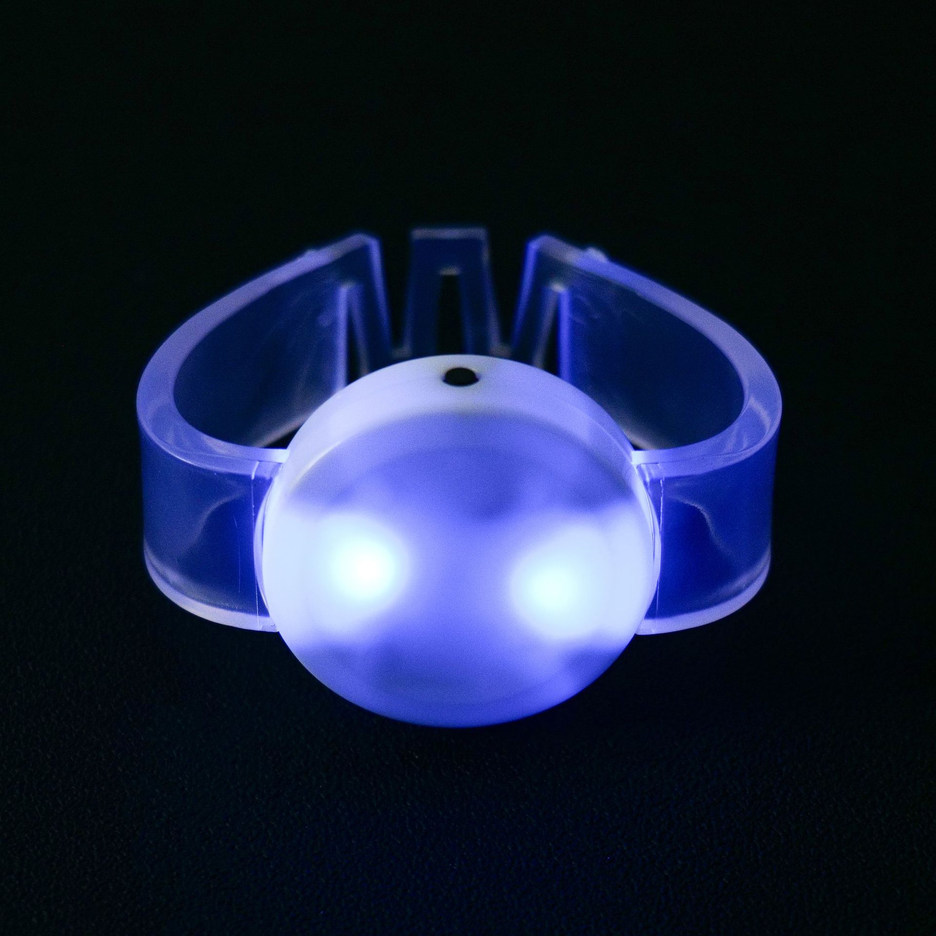 Colorful Button Led Glow Bracelets for Concert and Party Support