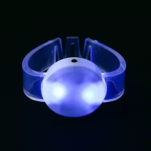 Светящийся браслет LED с кнопкой много цветов