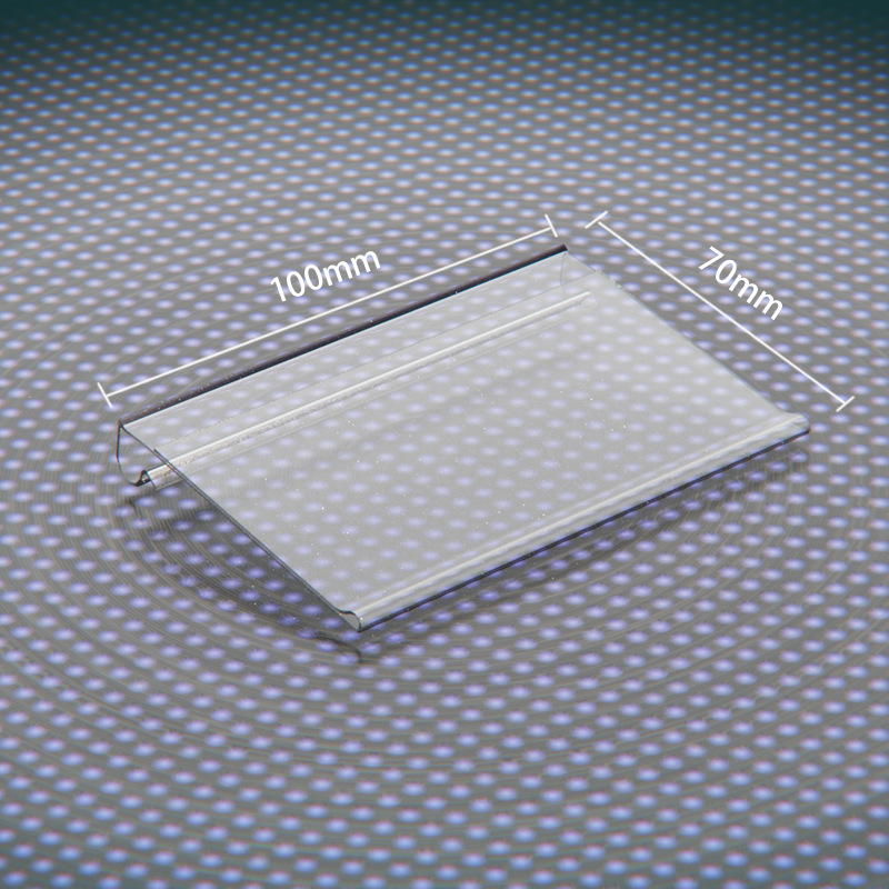 Caja de Almacenamiento Transparente para Bocadillos de Plástico con Tapa para Supermercado