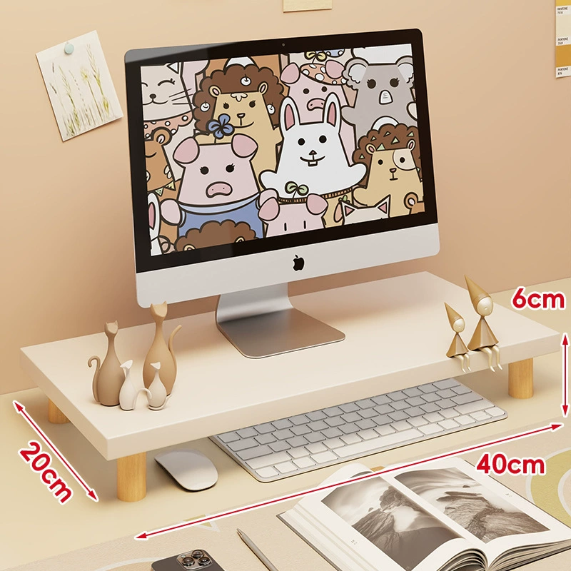 Monitor elevated stand desktop display pad base desktop computer display screen base raising bracket