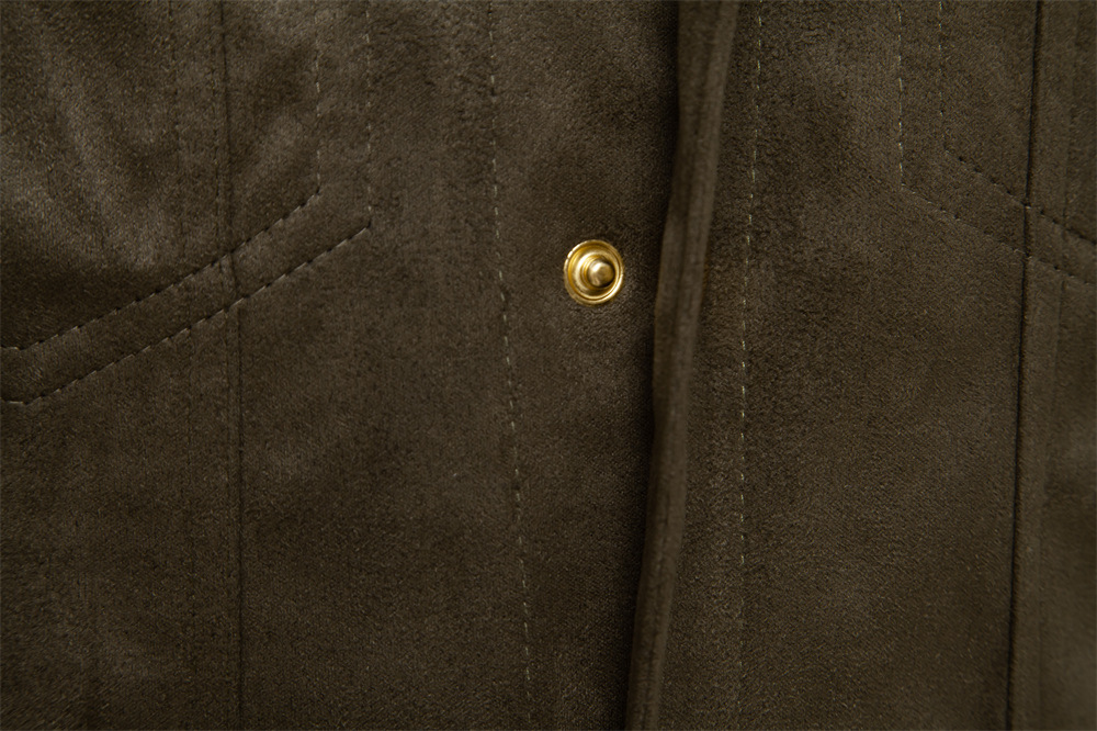 Giacca a collo alto europea nuova autunno 2024, cappotto casual alla moda, sottile, di qualità, da uomo_voghion.com