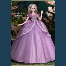 60厘米号洋娃娃套装女孩玩具艾莎爱莎公主生日礼物2023新款