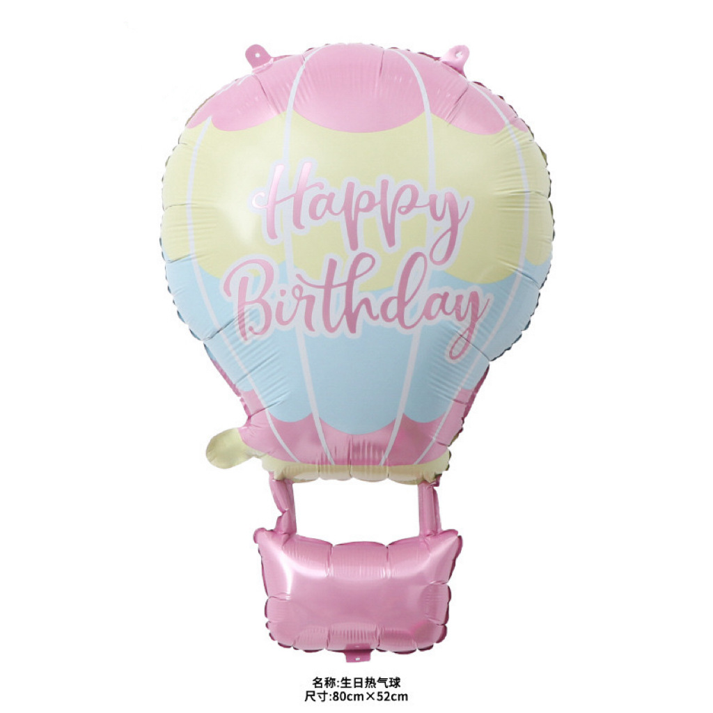 INS estilo coreano Decoración de cumpleaños pastel oso globo decoración de la fiesta de cumpleaños de los niños foto de cumpleaños decoración de la escena