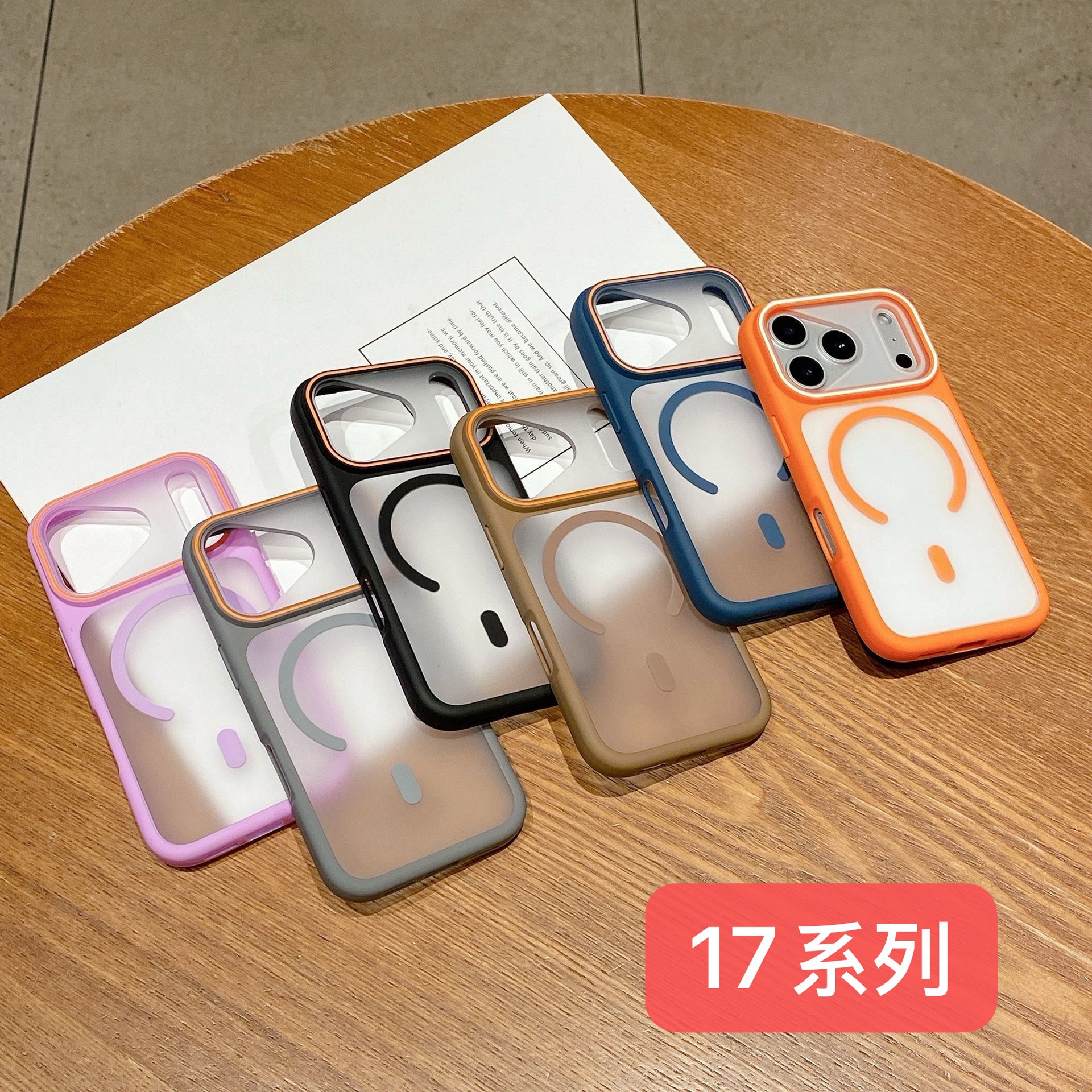 Phone Case For Iphone 16 15 Pro Large Window Full Cover Couple Style_voghion.com