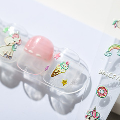 TENSOR New Technology Thin and Flexible Nail Sticker Backing Adhesive Nail Sticker Nail Art Decor KX Collaborative Series