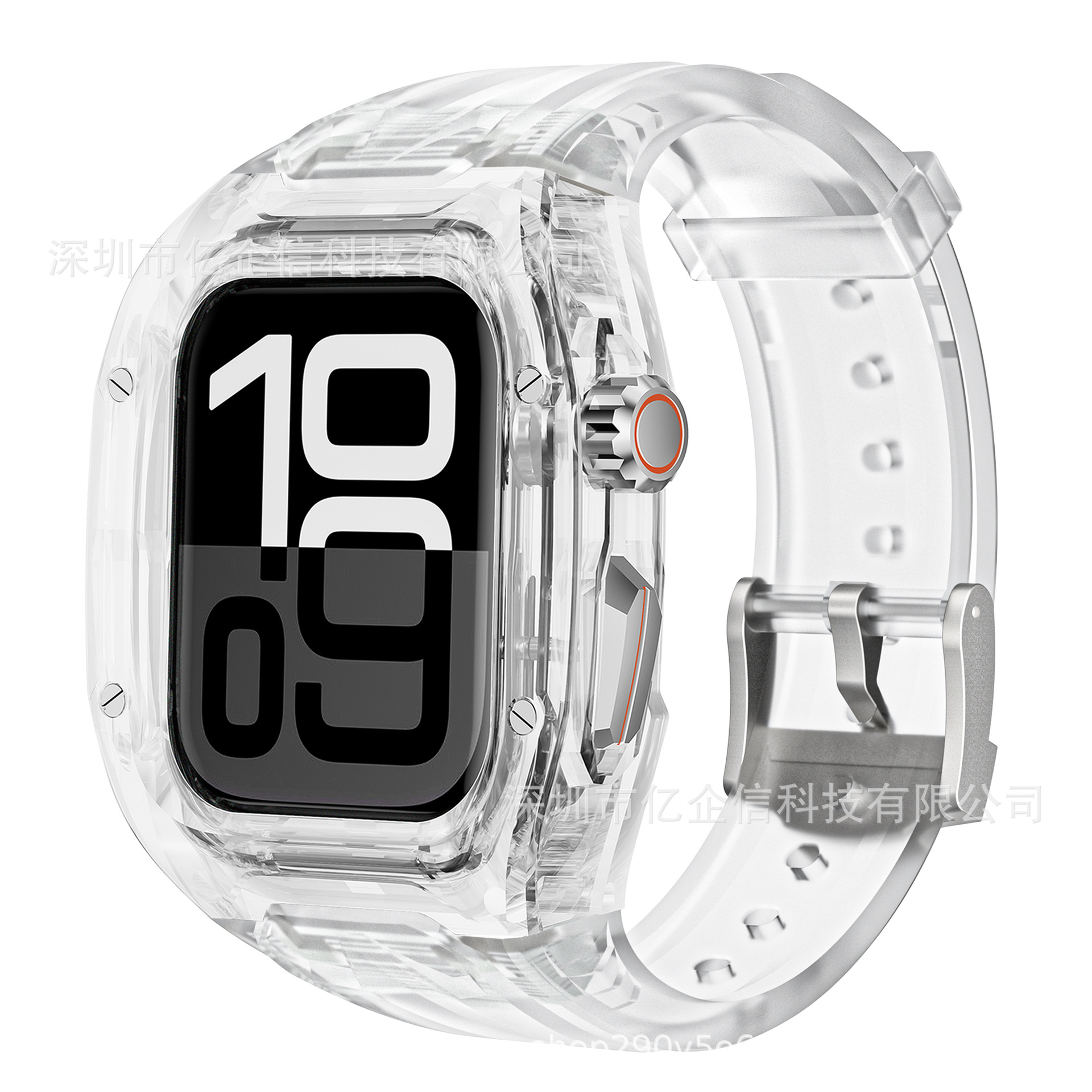 Correa integrada para reloj inteligente compatible con Apple Watch 4-11 S9/S11