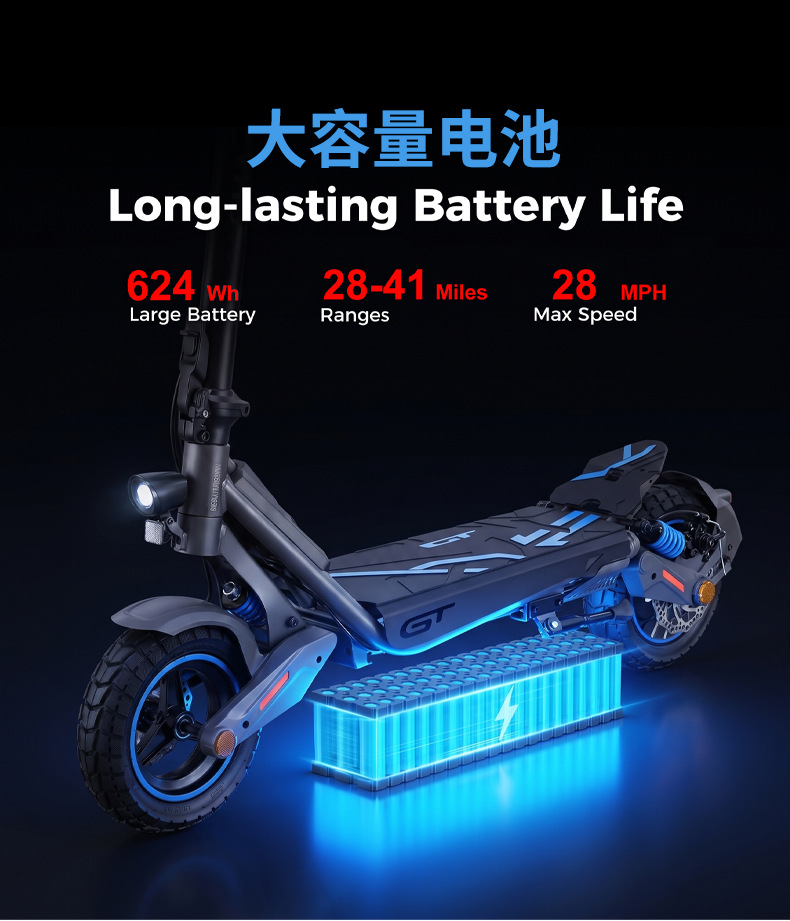 Cross-border exclusive supply of German ABE-certified electric scooters 10inch All-terrain off-road foldable scooters