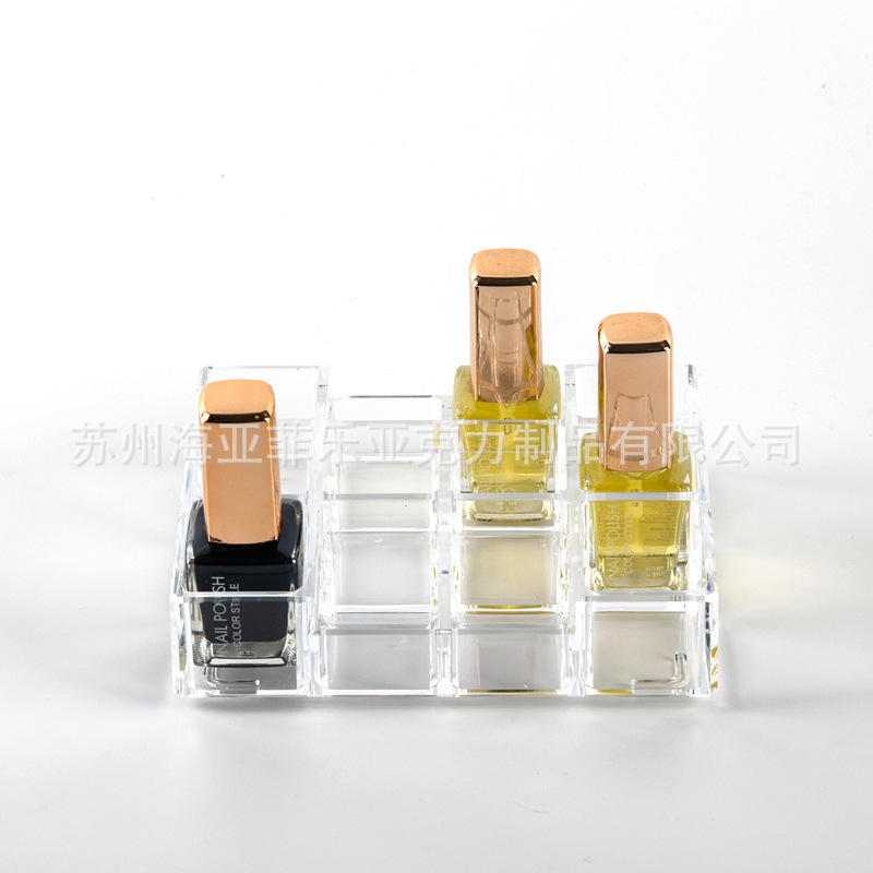 Special Offer Cosmetic Storage Box Home Transparent Nail Polish Tf Lipstick Dressing Table Storage Organizer Rack Thickened