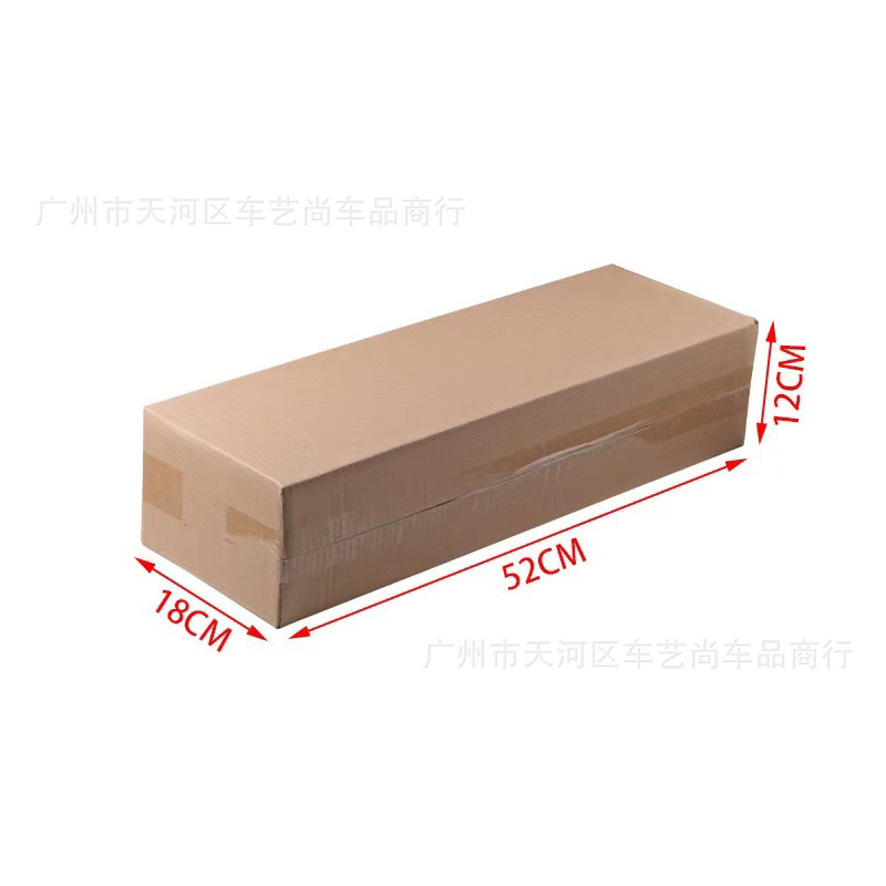 Car Exterior Modification Surround Carbon Fiber Pattern Rear Corner Anti-Collision, Anti-Scratch, Anti-Scratch Rear Lip Rear Spoiler Modification Parts