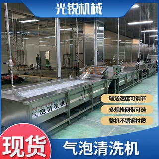 厂家定制多功能果蔬清洗机  蔬菜水果气泡清洗机 酸菜清洗机