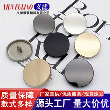 平面金属扣子圆形衣服扣装饰女西装大衣钮扣风衣纽扣百搭金属风扣