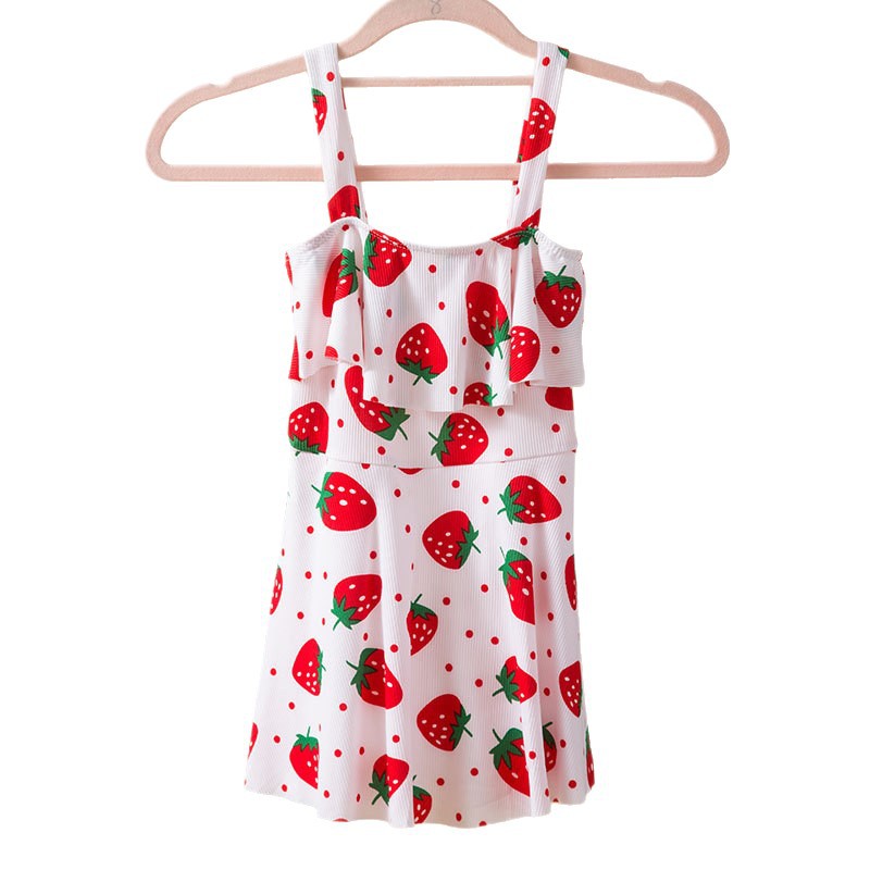 Traje de Baño para Niñas de Seda de Leche Estilo Coreano para Natación image 6