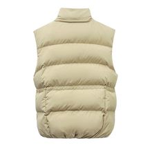 羽绒马甲女秋冬新款立领宽松白鸭绒背心加厚坎肩外穿马夹外套