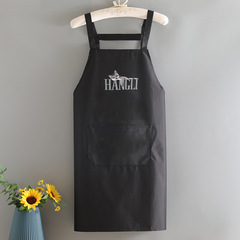 背帶升級防水圍裙背帶廚房家用女時尚女工作服務員美甲奶茶店印字
