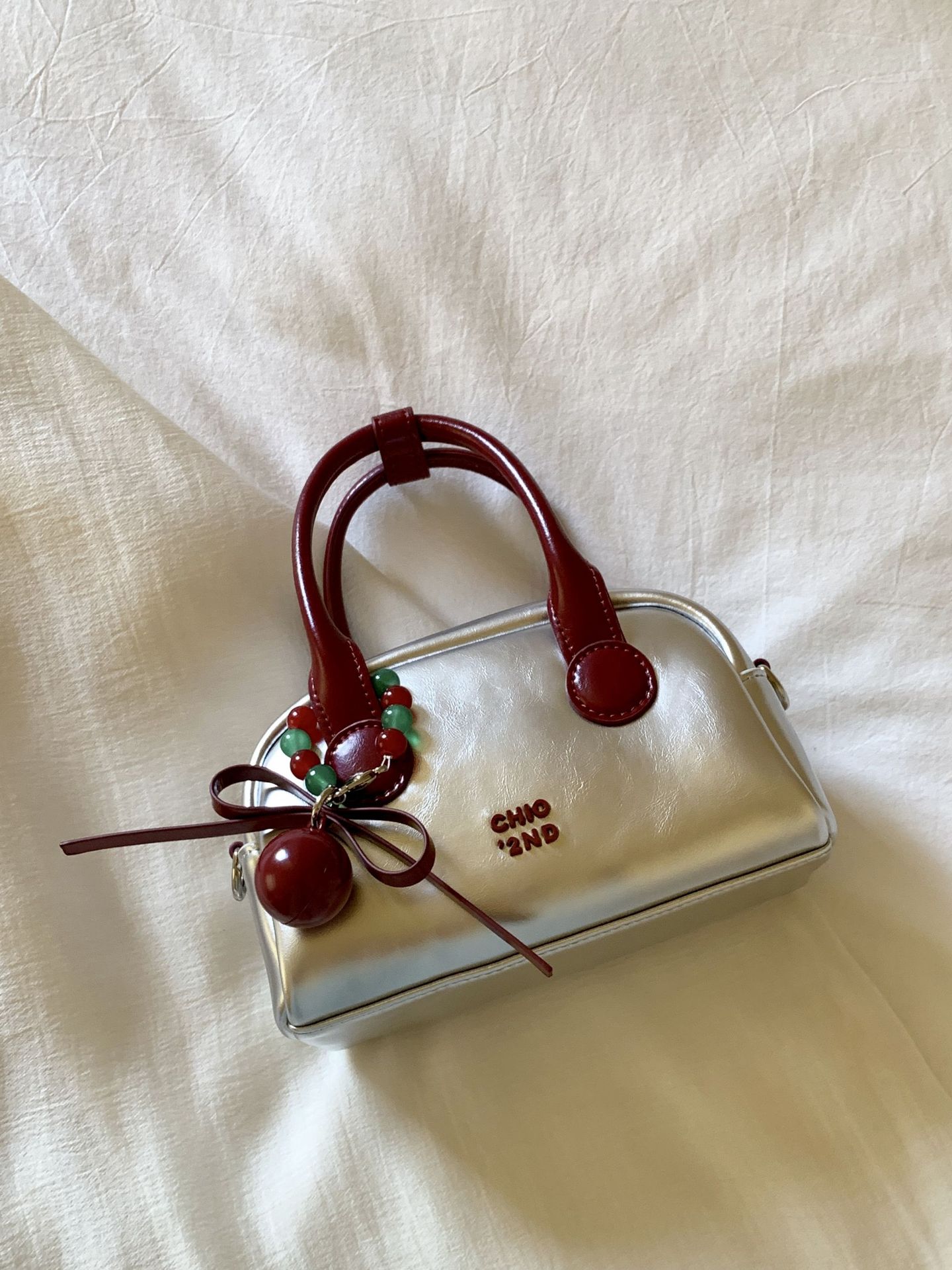 Nanfeng chio2nd mediados de verano bolso de almohada bolso de almohada para mujeres 2024 nuevo bolso bolso bolso bolso de hombro cruzado bolso pequeño