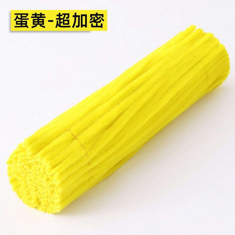 カラフルな超密ツイストスティック手作りdiy材料メーカー卸売りマカロンツイストスティック太字子供手作り|undefined