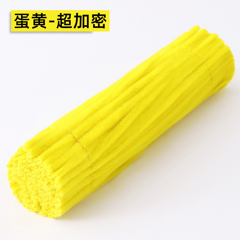 Varilla de torsión colorida súper densa hecha a mano fabricante de material de bricolaje al por mayor varilla de torsión de macarons hecha a mano en negrita para niños