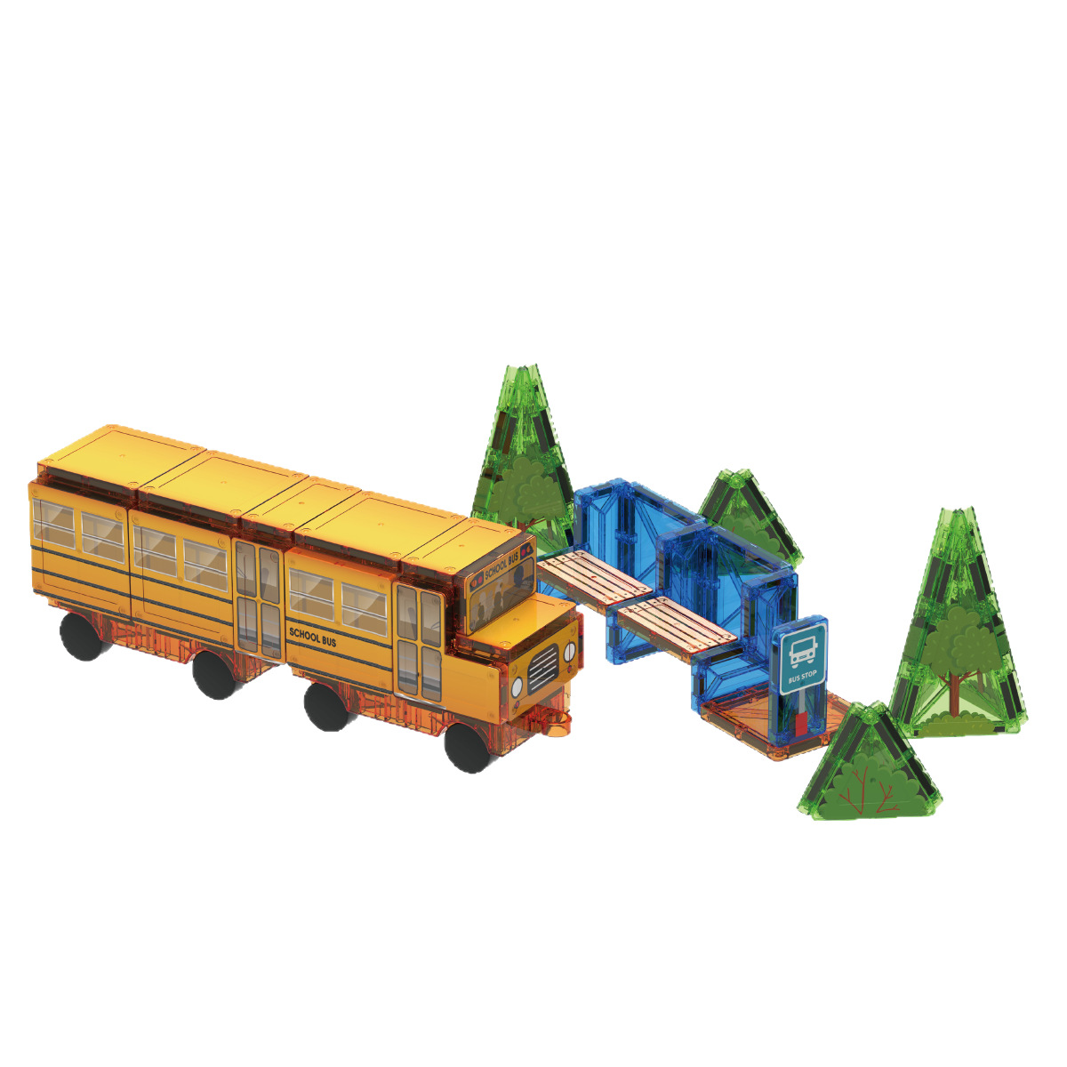 Qianman Hong Kong - Autobús de dos pisos estilo tranvía retro, modelo de coche, juguete educativo de bloques de construcción para niños, compatible con Lego