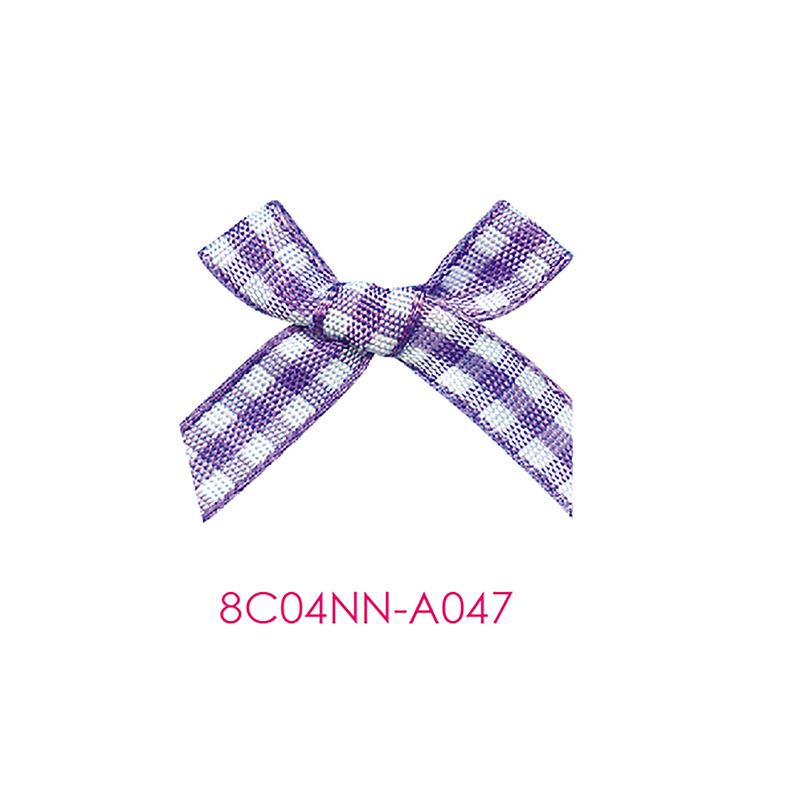 Yao Ming 2 puntos accesorios de ropa interior de lazo a cuadros escoceses accesorios de ropa de lazo pequeño lazo de cinta