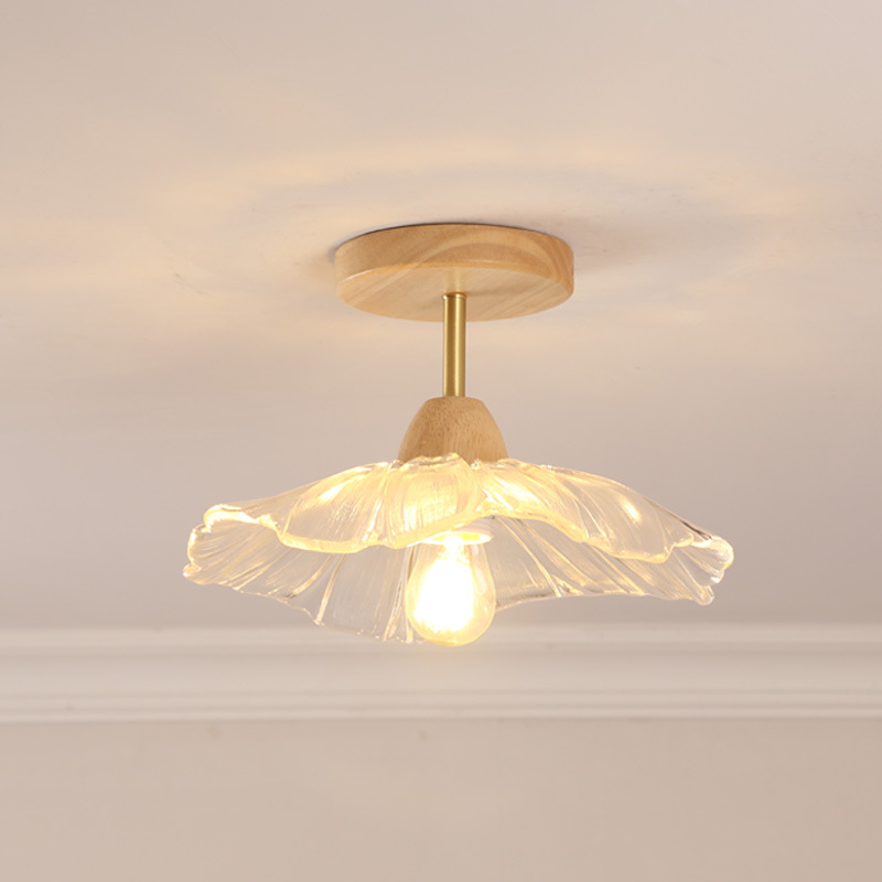 Modern and minimalistic glass creative ceiling light