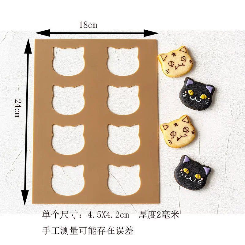 White compact silicone mold, acrylic food silicone