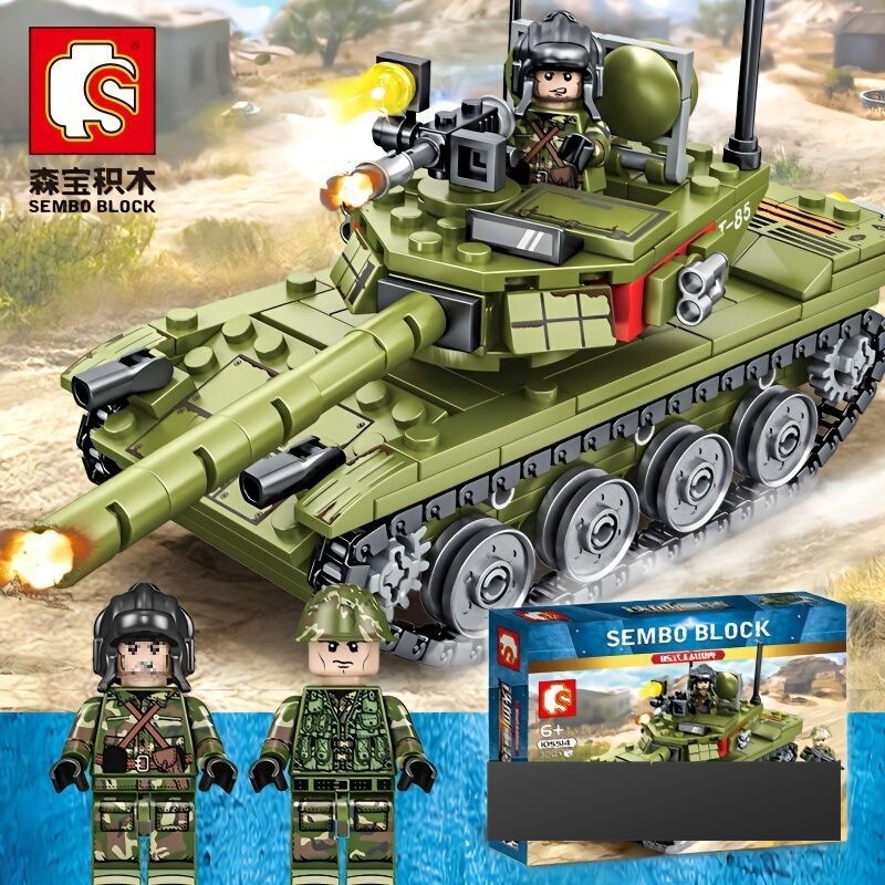 Senbao Building Blocks Are Compatible with Lego Toys, Boys' Educational Puzzle Assembly Tank Models, Children's Small Particle Military Vehicles Senbao Building Blocks Are Compatible with Lego Toys, Boys' Educational Puzzle Assembly Tank Models, Children's Small Particle Military Vehicles