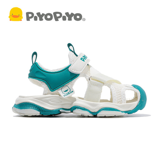 Yellow Duck 2025 Summer Children's Brand Closed-Toe Sandals for Toddlers and Kids—Unisex Beach Shoes, P1102