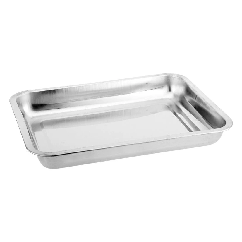 304 квадратная пластина из нержавеющей стали утолщенный прямоугольный чайный лоток для гриля тарелка для пропаривания риса тарелка на гриле Рыбная тарелка перфорированная Квадратная тарелка