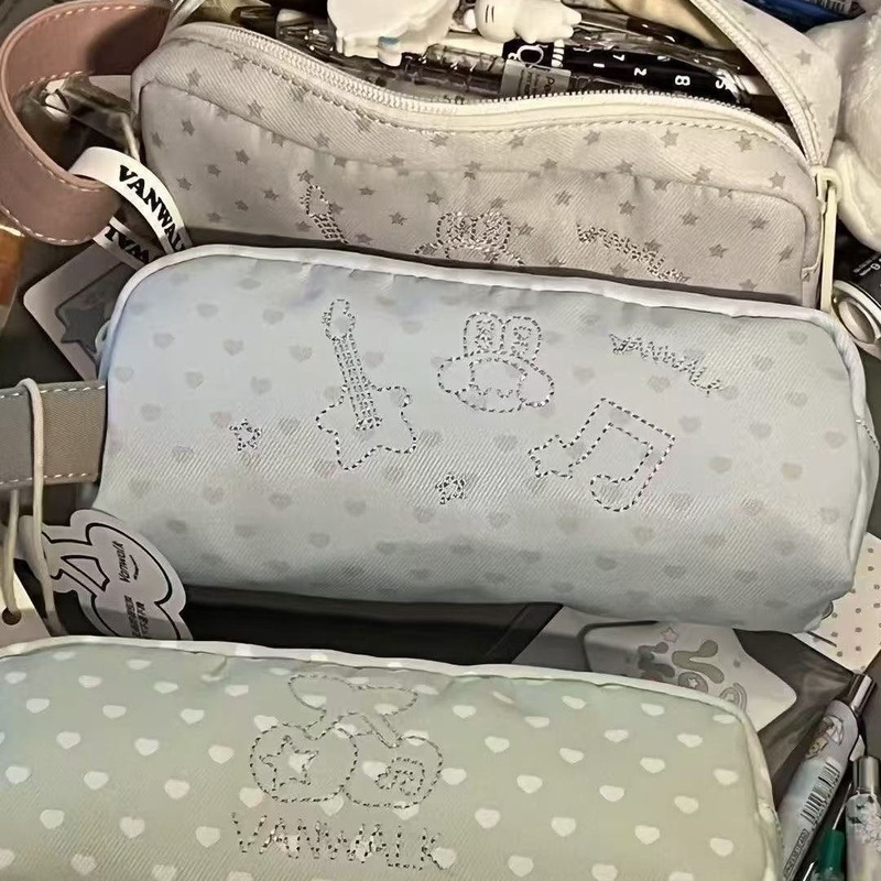 大容量かわいい鉛筆ケースイン化粧ポーチ学生文具漫画シンプルな文具箱収納袋収納ボックス|undefined