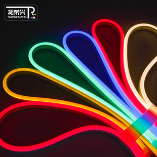 2835 flexible LED neon strip 6*13 low voltage 12V/24V outdoor waterproof advertising indoor lighting soft strip