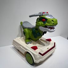 出口新款儿童电动平衡车恐龙款2-6岁可坐小孩玩具仿真童车代双驱