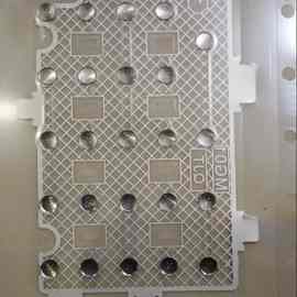 锅仔片弹片按键贴纸/圆形中间5个点/各种直径大小。