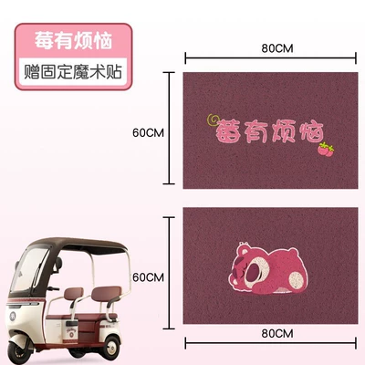 Electric vehicle foot mat Peng Da An Ronado Yadi - 8060-berries-have-trouble-before-and-after-set