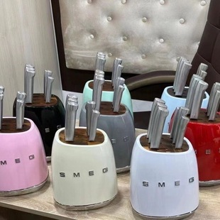 Knife stainless steel, set, Italy, full set