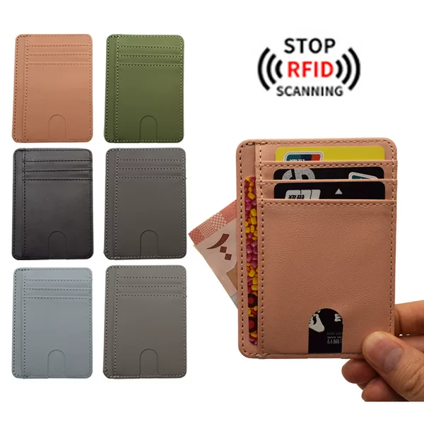 New Anti-degaussing Bank Card Protective Cover Card Cover Men's and Women's Universal Multi-Card Credit Card ID Card Bag