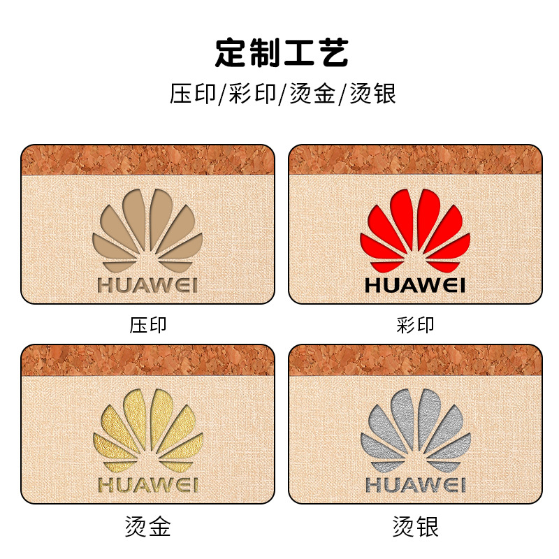 La caja de regalo del cuaderno de paja de trigo de comercio exterior transfronterizo se puede imprimir LOGO, costura ecológica, bloc de notas de corcho de algodón y lino