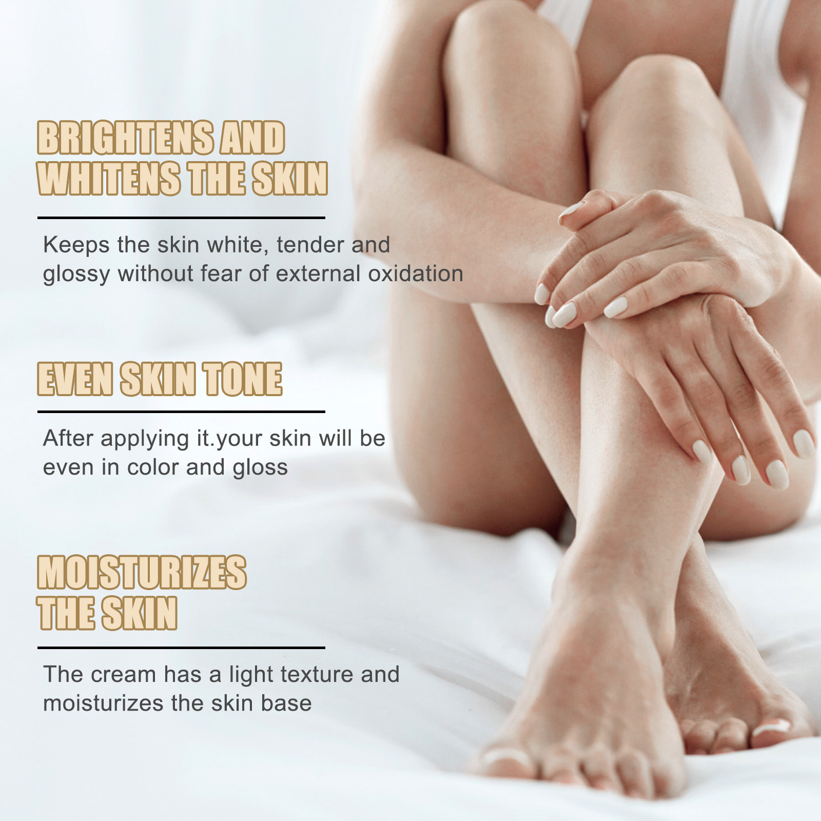 OceanAura Donut Body Whitening, Smooth Skin Moisturizing, Firming and Moisturizing Cream_voghion.com