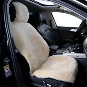Pure Wool Car Seat Cushion, Winter Fur Integrated Plush Car Seat Cushion and Seat Cover, One-Piece Dropshipping, Factory Direct Sales