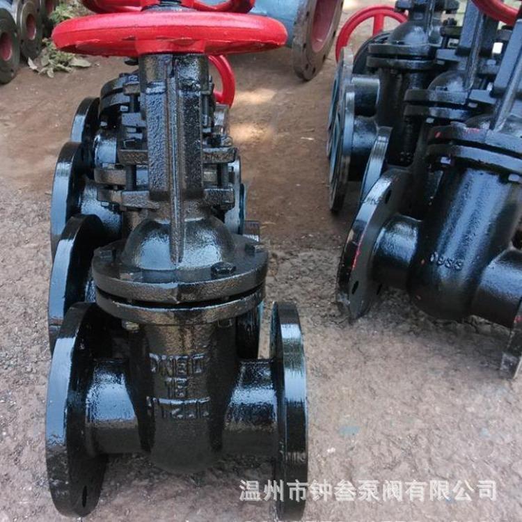 手动明杆铜芯闸阀 Z41T-16Q Z541T-16Q 球墨铸铁硬密封污水闸阀