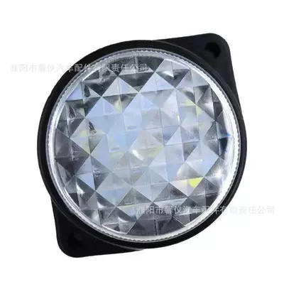 Waterproof Modified Turn Signal Driving Lights – Tail light - 12v24v-white-diamond-crystal-bulls-eye-lamp