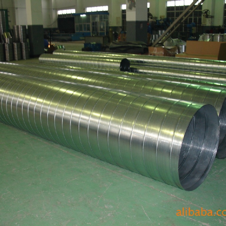 宁波厂家供应 风管，螺旋风管，除尘，抱箍加工