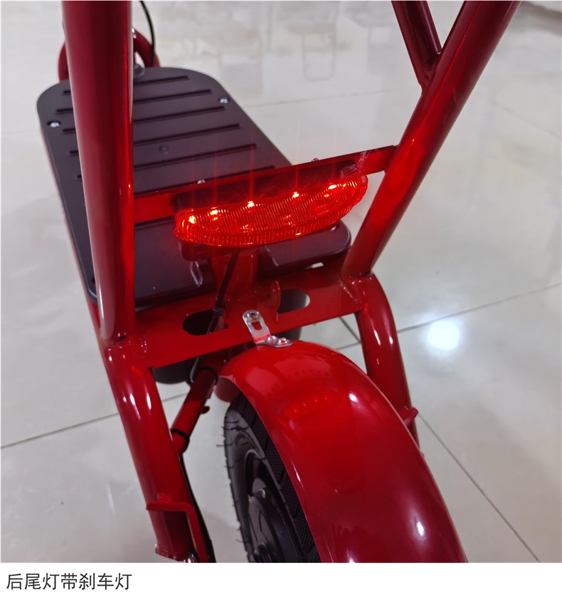 【Parenting Essential】Maiteweiqi Two-Person Lithium Battery Folding Electric Scooter Small Mini Electric Scooter Electric Skateboard