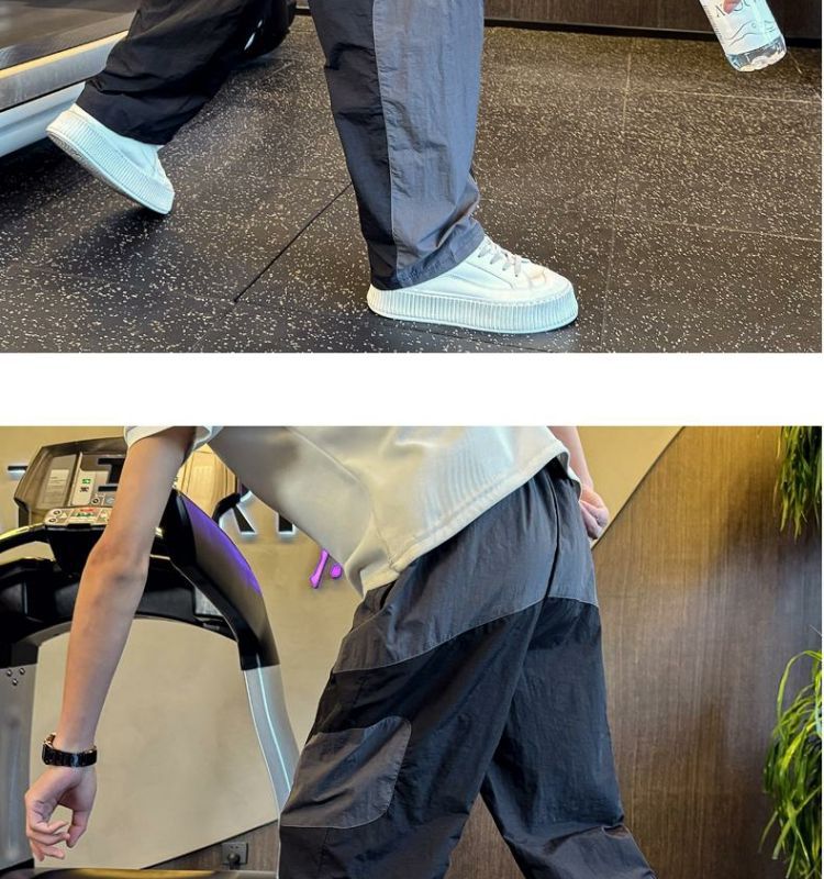 Herren Freizeithose Gerade Geschnitten Sonnenschutz Sommerhose_voghion.com