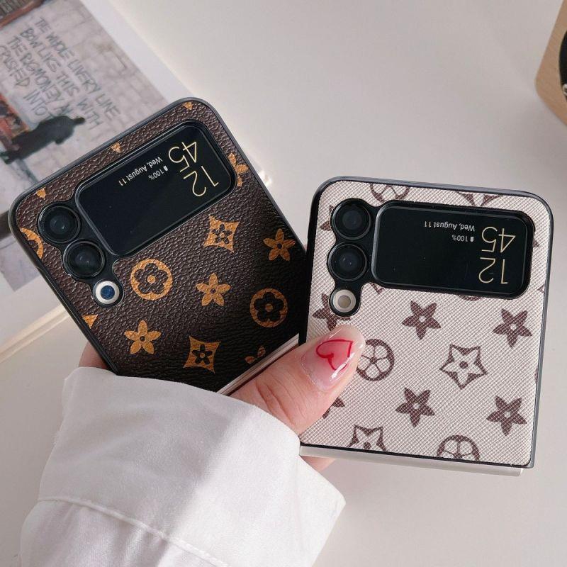Applicable to new Samsung Zflip3/4 fold folding screen phone case F7110 drop-resistant 5G Plaid z