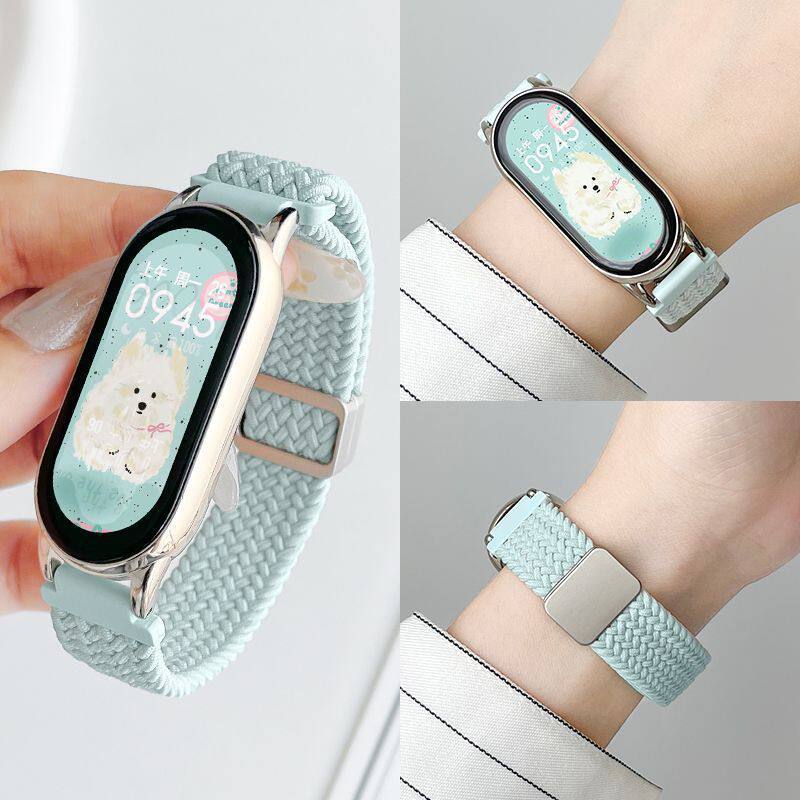 New model suitable for Xiaomi bracelet 11/10/9 watch strap nylon…