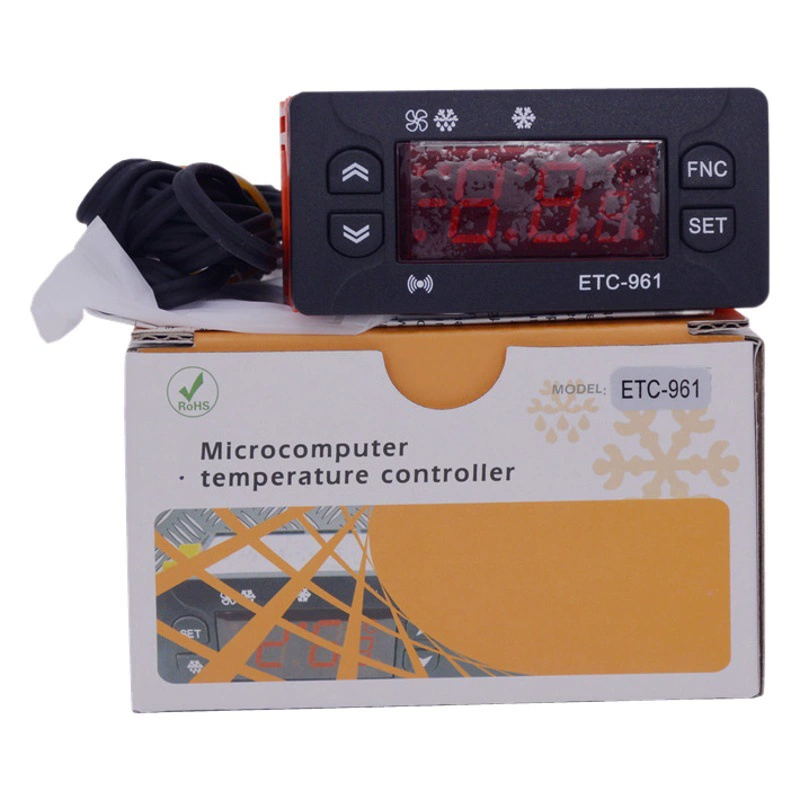 Трансграничный горячий Интеллектуальный переключатель прибора контроля температуры высокоточный электронный термостат холодильная камера ETC-961