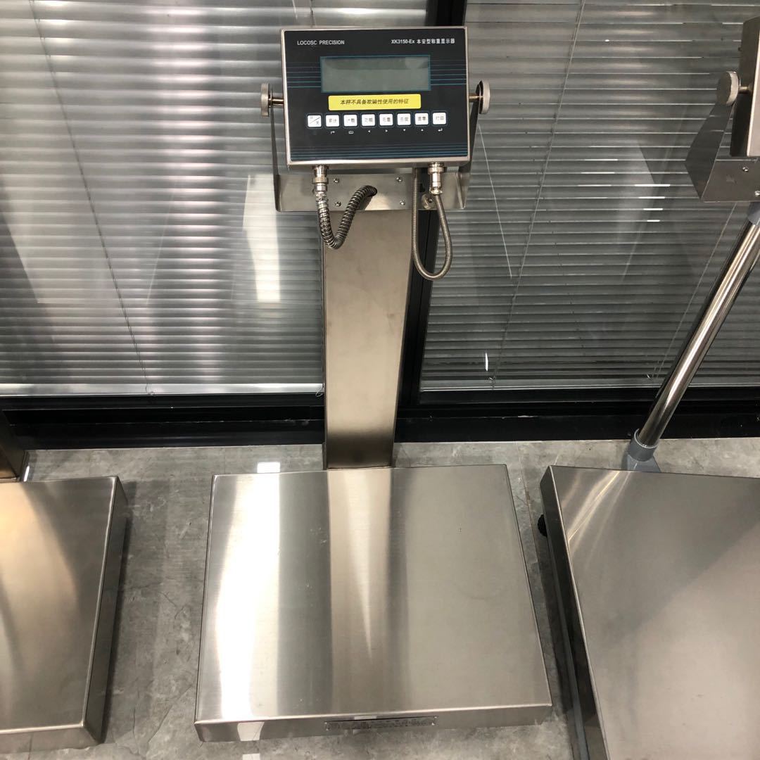 100KG本安型计重台秤 防爆落地秤 防爆平台称